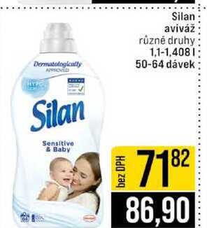 Silan aviváž různé druhy 1,l 1,408l 50-64 dávek