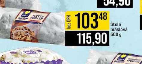 Štola máslová 500 g