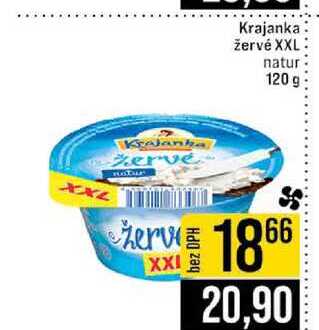 Krajanka žervé XXL natur 120 g