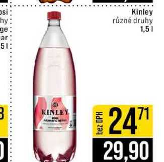 Kinley různé druhy 1,5l