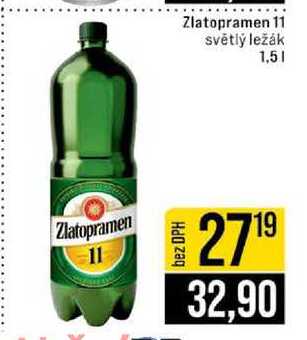 Zlatopramen 11 světlý ležák 1,5l
