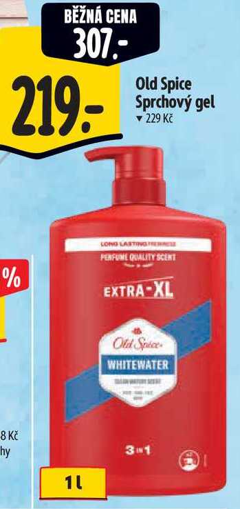 Old Spice Sprchový gel, 1 l