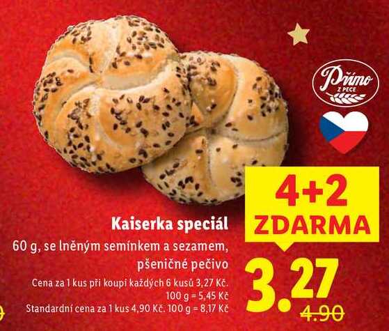 Kaiserka speciál, 60 g