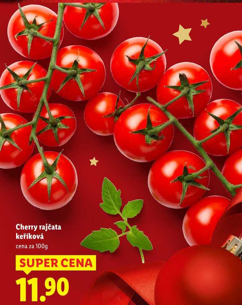 Cherry rajčata keříková, cena za 100 g