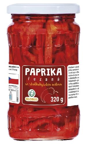 Globus Paprika řezaná, 160 g