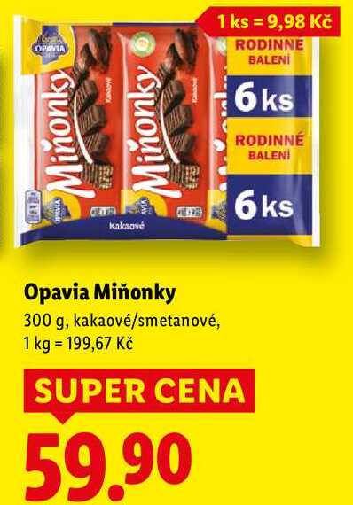 Opavia Miňonky, 300 g