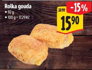 Rolka gouda, 92 g