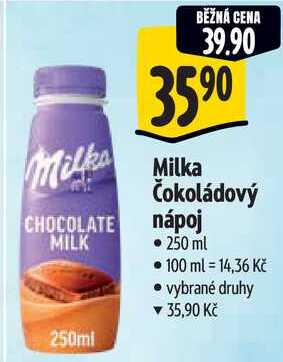 Milka Čokoládový nápoj, 250 ml  