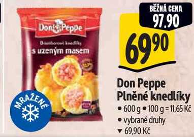 Don Peppe Plněné knedlíky, 600 g