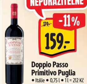 Doppio Passo Primitivo Puglia, 0,75 l