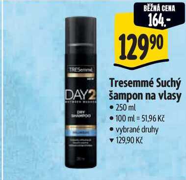 Tresemmé Suchý šampon na vlasy, 250 ml