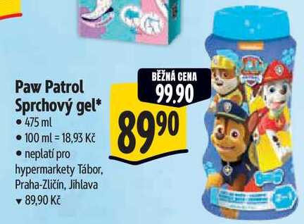 Paw Patrol Sprchový gel, 475 ml 