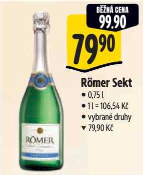 Römer Sekt, 0,75 l