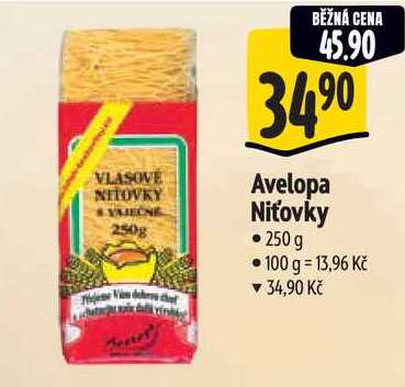 Avelopa Niťovky, 250 g