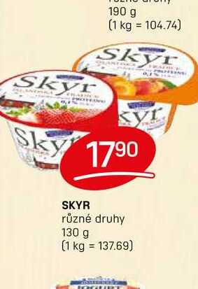 SKYR různé druhy 130 g