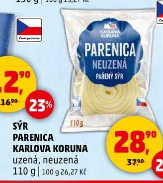 SÝR PARENICA KARLOVA KORUNA, 110 g