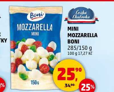 MINI MOZZARELLA BONI, 150 g