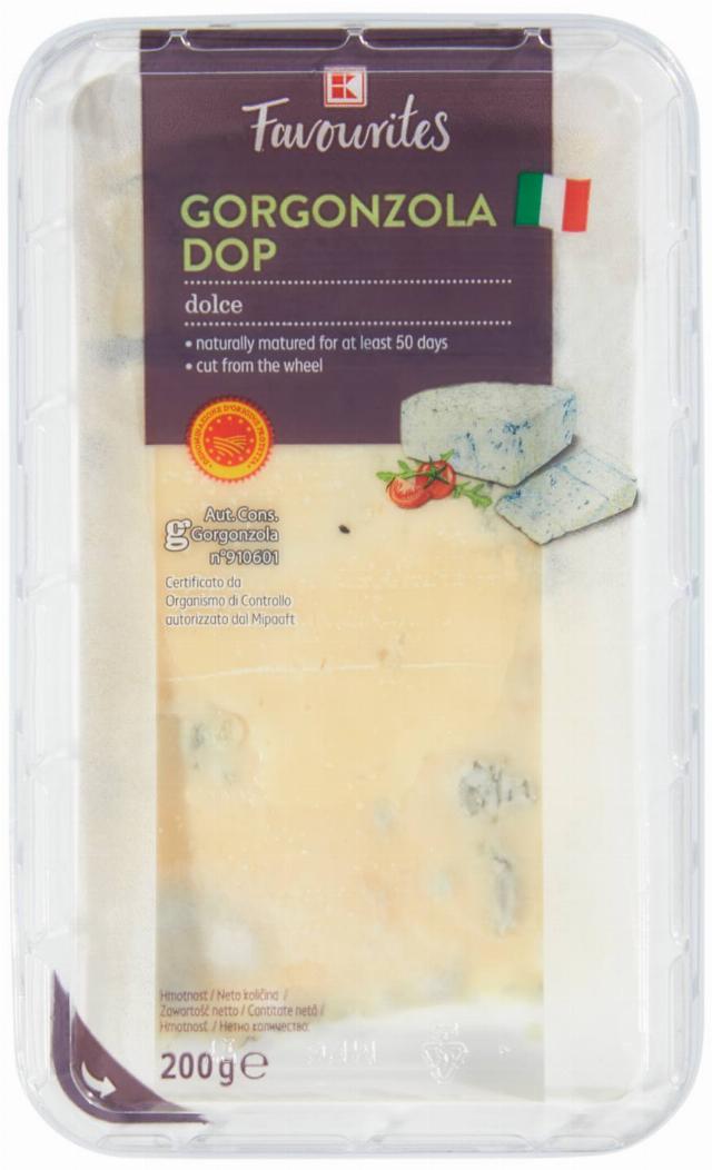 K-Favourites Gorgonzola sýr s modrou plísní