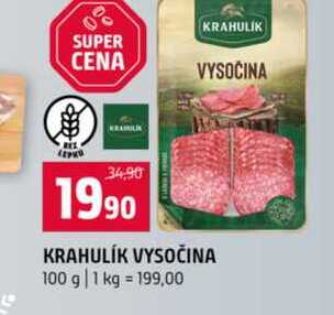 KRAHULÍK VYSOČINA 100 g
