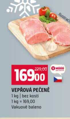 VEPŘOVÁ PEČENĚ 1 kg bez kosti 