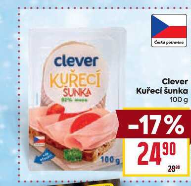 Clever Kuřecí šunka 100 g