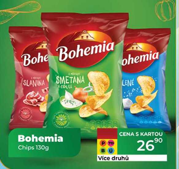Bohemia Chips 130 g