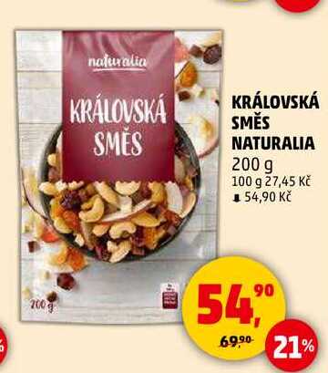 KRÁLOVSKÁ SMĚS NATURALIA, 200 g