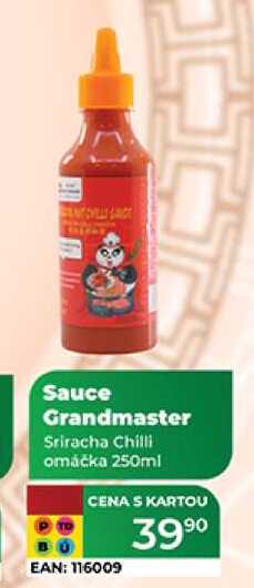 Sauce Grandmaster Sriracha Chilli omáčka 250 ml