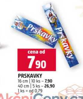 PRSKAVKY 16 cm 10 ks 40 cm 5 ks