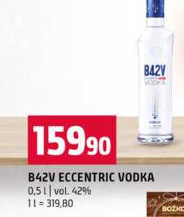 B42V ECCENTRIC VODKA 0,5l vol. 42%