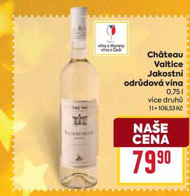 Château Valtice Jakostní odrůdová vína 0,75l