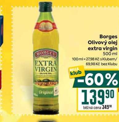 Borges Olivový olej extra virgin 500 ml
