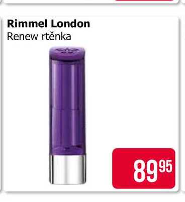 Rimmel London Renew rtěnka
