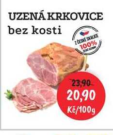 UZENÁ KRKOVICE bez kosti 100g 