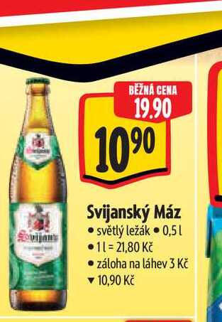 Svijany Svijanský Máz 0,5l 0.5l v akci