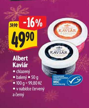 Albert Kaviár 50 g