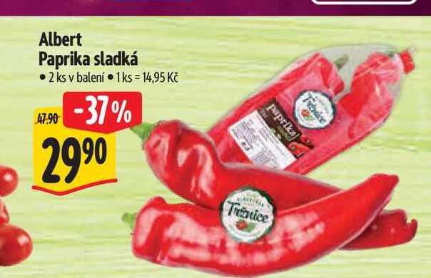 Albert Paprika sladká 2 ks