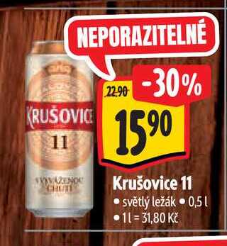 Krušovice 11 0,5 l