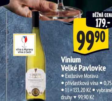   Vinium Velké Pavlovice  0,75 l