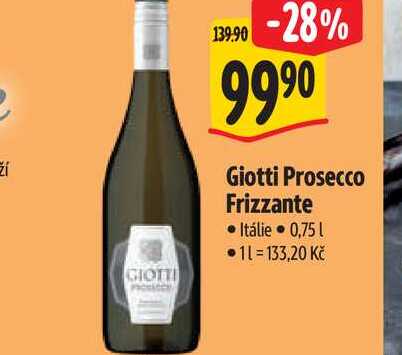 Giotti Prosecco Frizzante 0,75 l