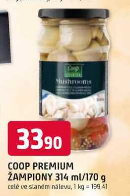 COOP PREMIUM ŽAMPIONY 314 ml/170 g 