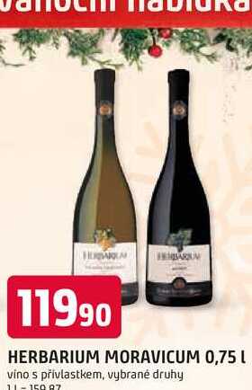 HERBARIUM MORAVICUM 0,75 L 