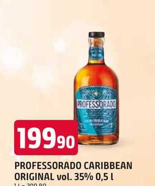 PROFESSORADO CARIBBEAN ORIGINAL vol. 35% 0,5 l