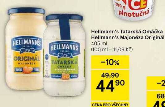 Hellmann's Majonéza Originál, 405 ml  