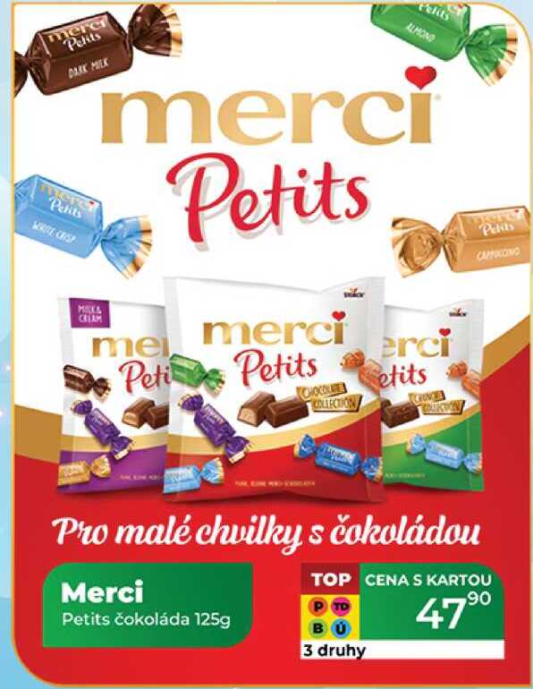 Merci Petits čokoláda 125g 