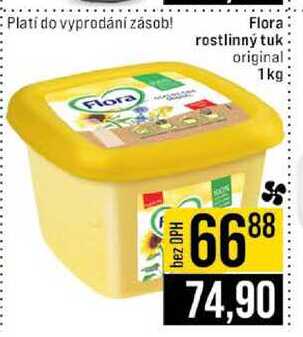 Flora rostlinný tuk original 1 kg