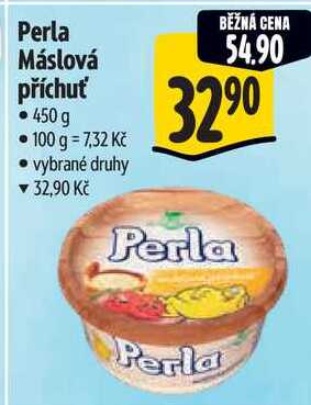 Perla Máslová příchuť, 450 g