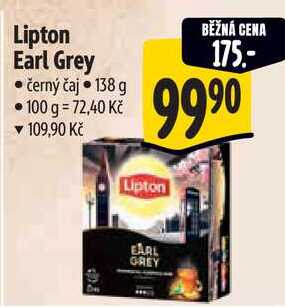 Lipton Earl Grey, 138 g