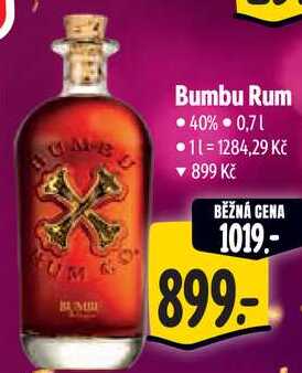 Bumbu Rum, 0,7 l
