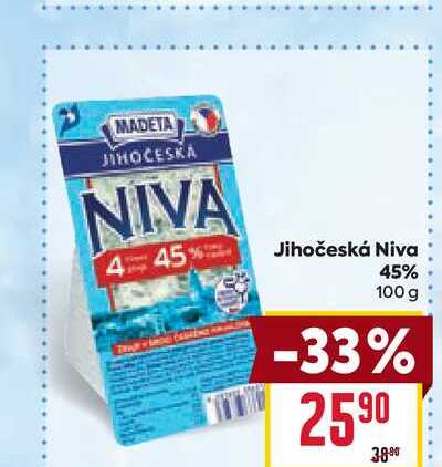 Jihočeská Niva 45% 100 g